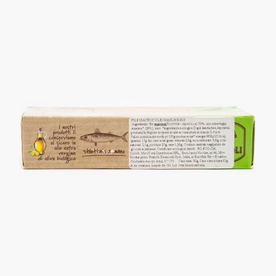 Macrou în ulei de măsline 90g