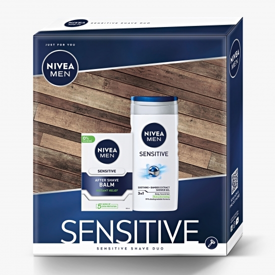 Set cadou Sensitive Shave Duo pentru bărbați