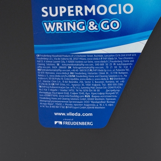Set de curățenie găleată wring&go + mop
