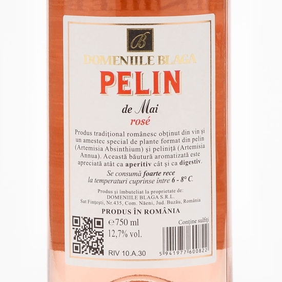 Pelin rose sec 0.75l