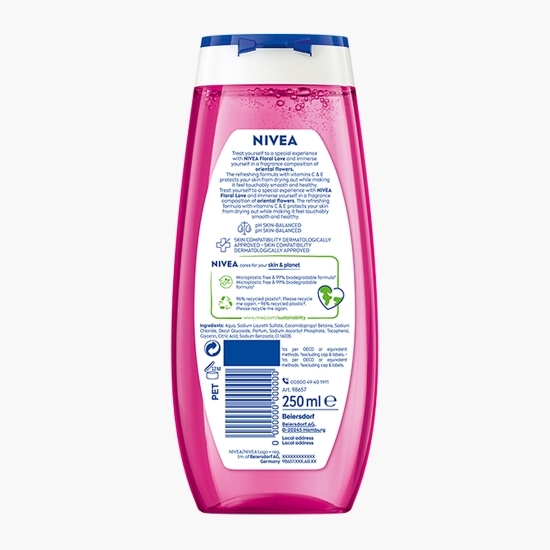 Gel de duș Floral Love Oriental Flowers Scent 0.25l