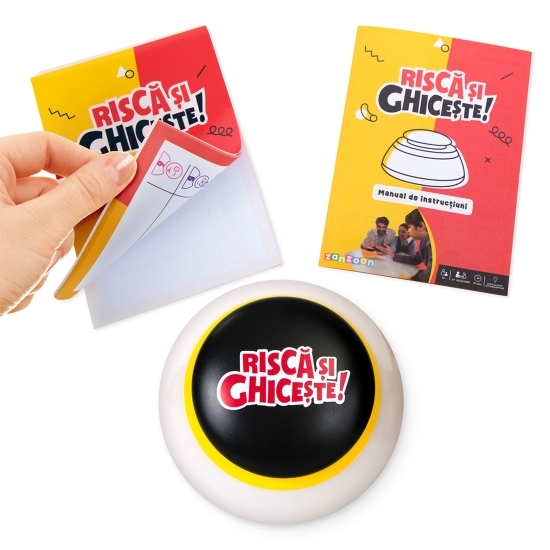 Joc interactiv - Riscă și ghicește, +6 ani