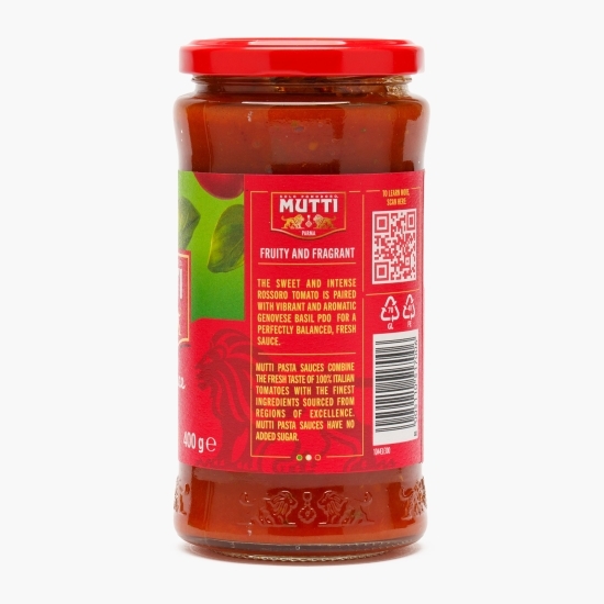 Sos pentru paste cu roșii Rossoro și busuioc genovez PDO 400g