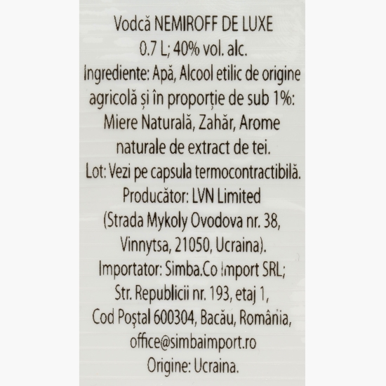 Vodcă 40% 0.7l