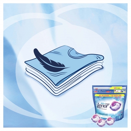 Detergent de rufe capsule All in One Spring Awakening, 60 spălări