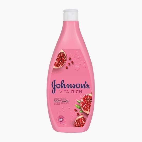Gel de duș iluminator cu flori de rodie și glicerină vegetală 750ml