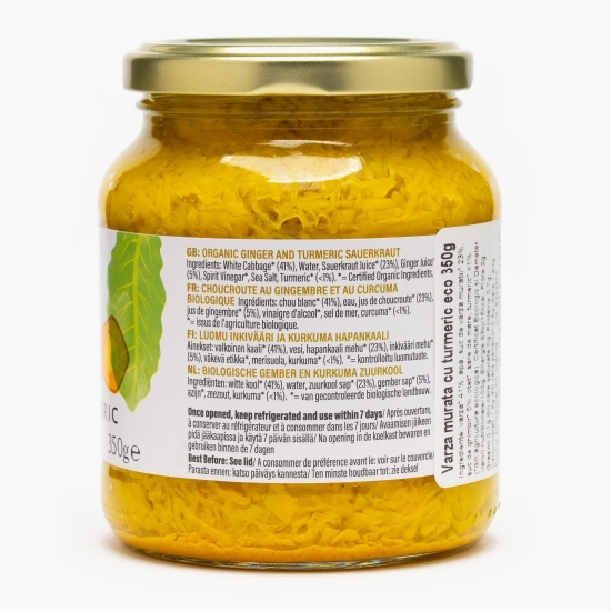 Varză murată eco cu turmeric 350g