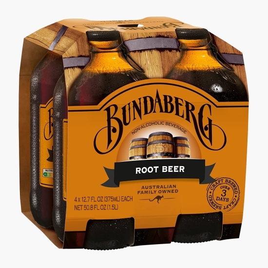 Bere aromatizată Root, fără alcool, 4x0.375l