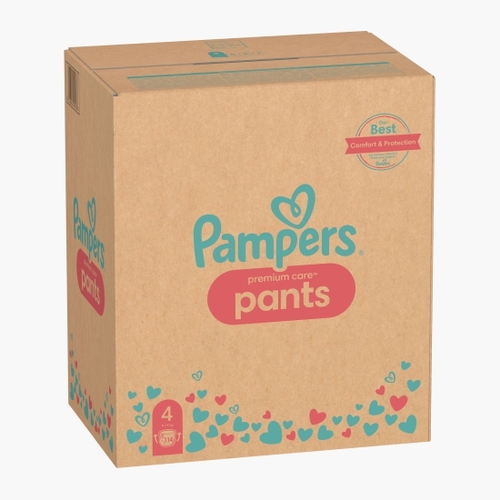 Scutece-chiloțel Premium Care Pants XXL, mărimea 4, 9-15kg, 114 buc