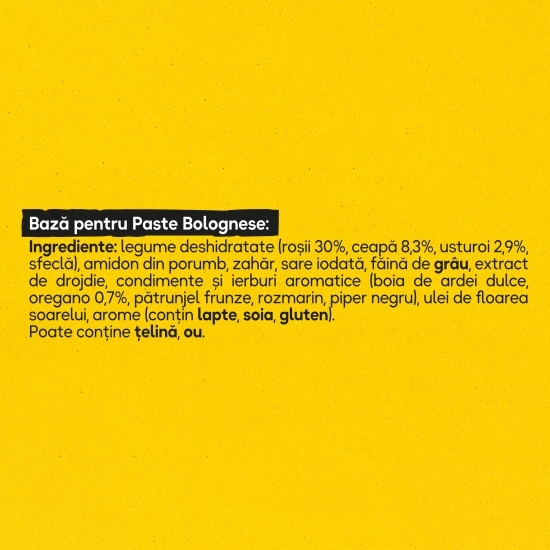 Bază pentru paste bolognese Ideea Zilei 50g