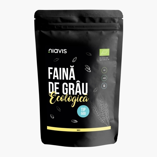 Făină de grâu TIP 500 ecologică 500g