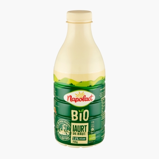 Iaurt de băut eco 2.5% grăsime 750g