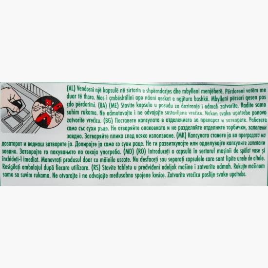 Detergent pentru mașina de spălat vase Platinum Plus 59 spălări