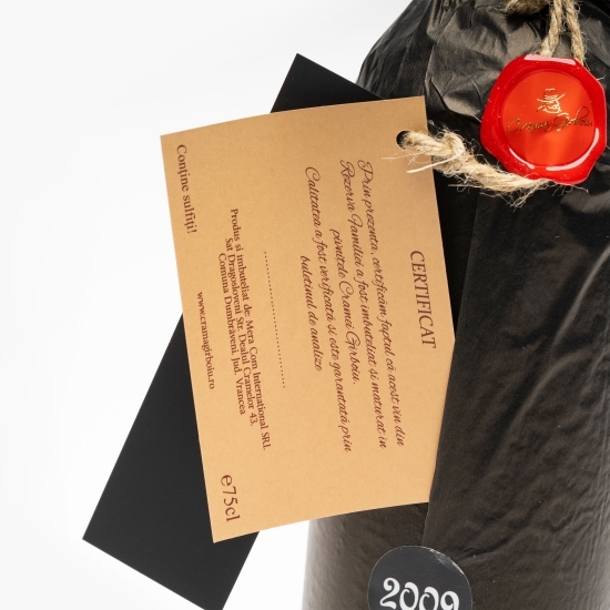 Vin roșu sec Rezerva Familiei Fetească Neagră 2009, 14.5, 750ml