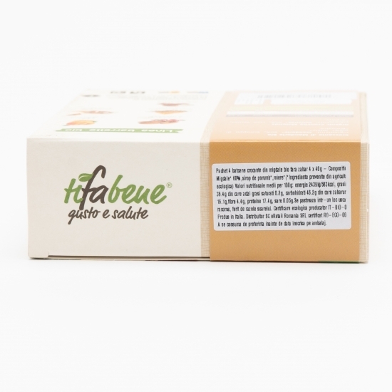 Pachet 4 batoane crocante din migdale eco fără zahăr 4x40g