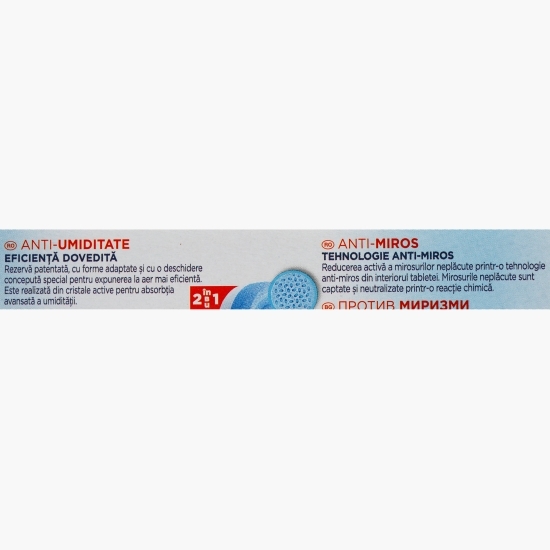 Tablete rezervă aparat absorbant de umiditate Aero 360° Scents Mix, 3 buc x 450g