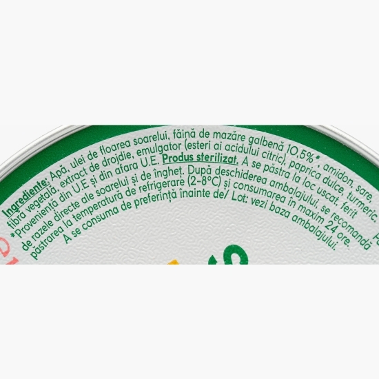 Pastă vegetală tartinabilă din mazăre galbenă 100g