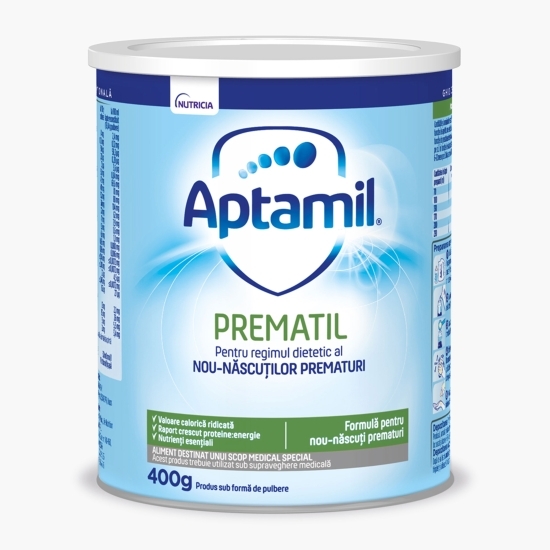 Lapte praf Prematil pentru prematuri, Nutricia, 400g