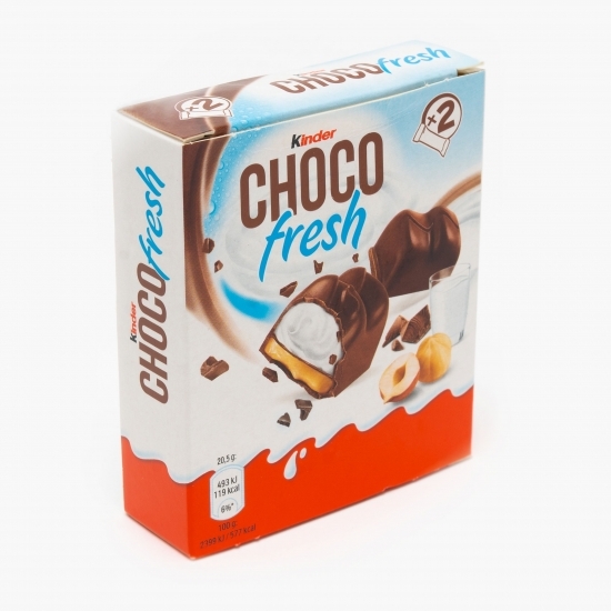 Desert cu lapte și alune învelit în ciocolată Ciocofresh 41g, 2 buc