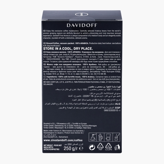 Cafea prăjită și măcinată Fine Aroma 250g 