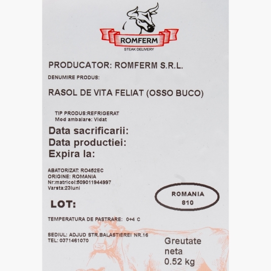 Rasol osso bucco 500g