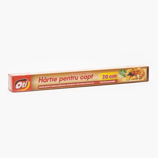 Hârtie pentru copt 20 coli (42x38cm/coală)