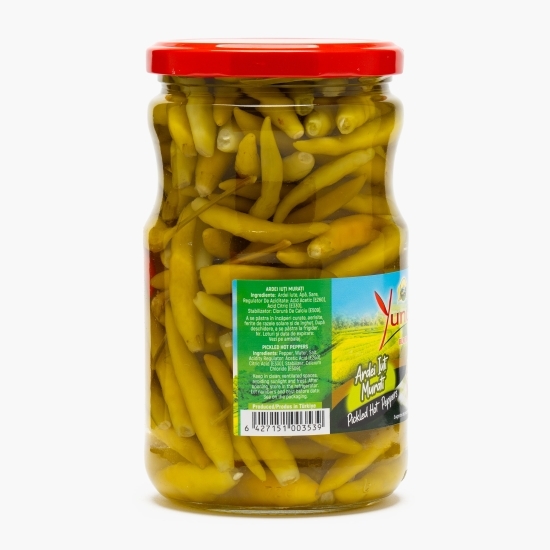 Ardei iuți murați, 650g