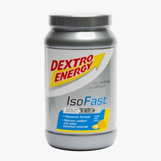 Băutură hipotonică cu carbohidrați și electroliți Fruit Mix 1120g