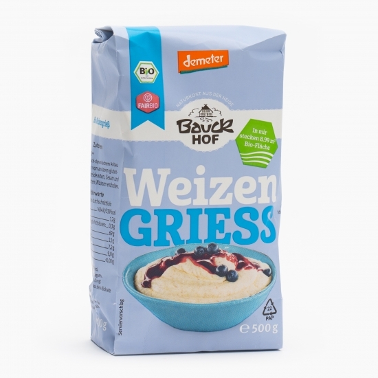 Griș eco din grâu integral 500g