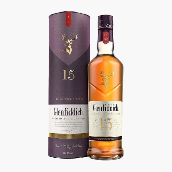 Whisky Single Malt, 15 YO, 40%, Scotland 0.7l + cutie