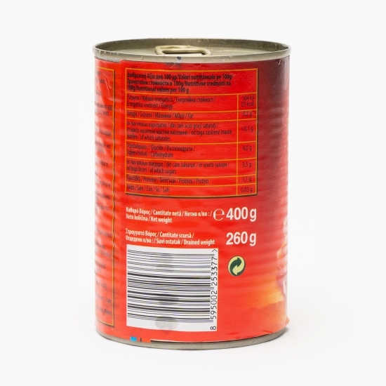Roșii tocate în suc de roșii 400g