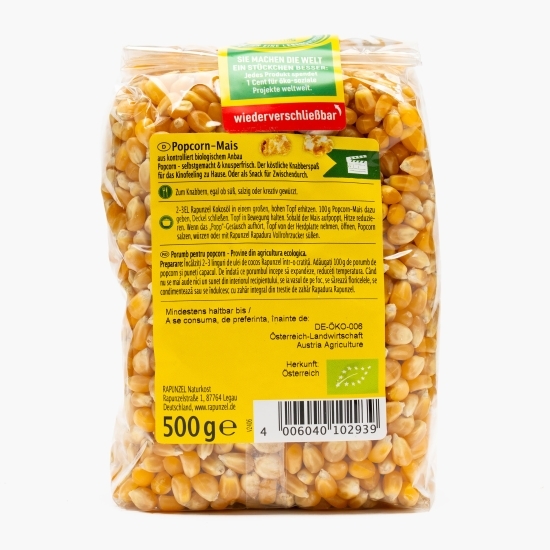 Porumb pentru popcorn eco, 500g