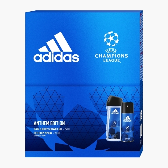 Set cadou Uefa Anthem (Deodorant 150ml + Gel de duș 250ml)