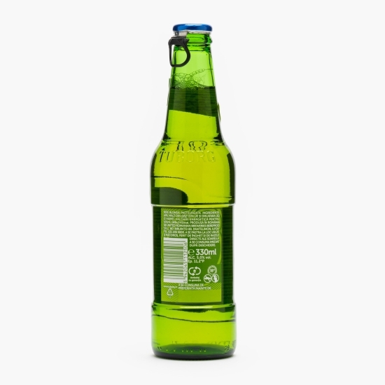 Bere blondă pasteurizată sticlă 0.33l