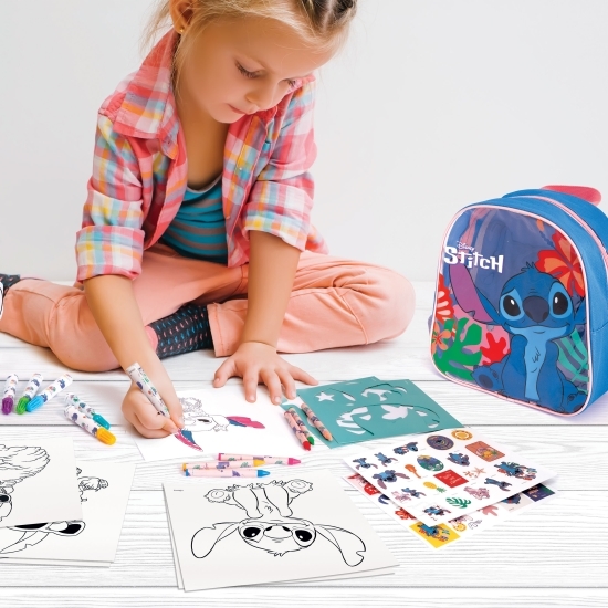 Set de desen în rucsac Stitch