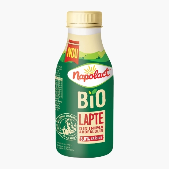 Lapte eco 3.8% grăsime, 330ml