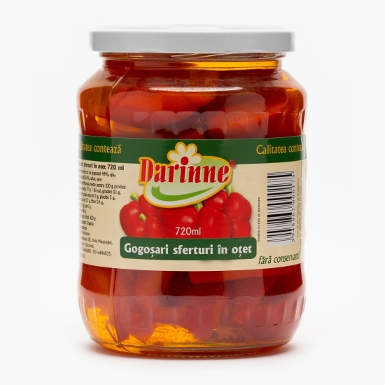 Gogoșari în oțet, 720 ml
