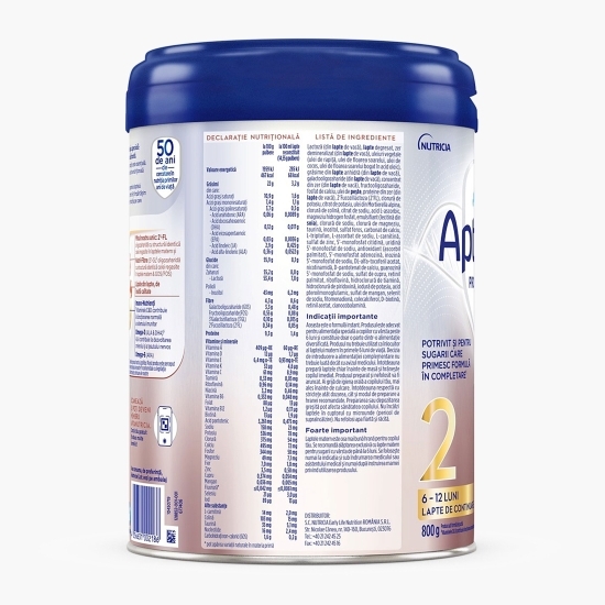 Lapte praf PROfutura DUOBIOTIK 2, 6-12 luni, Nutricia, 800g