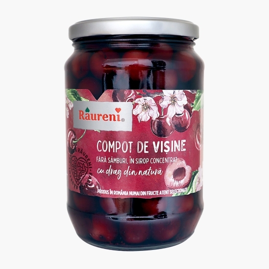 Compot de vișine fără sâmburi 720g