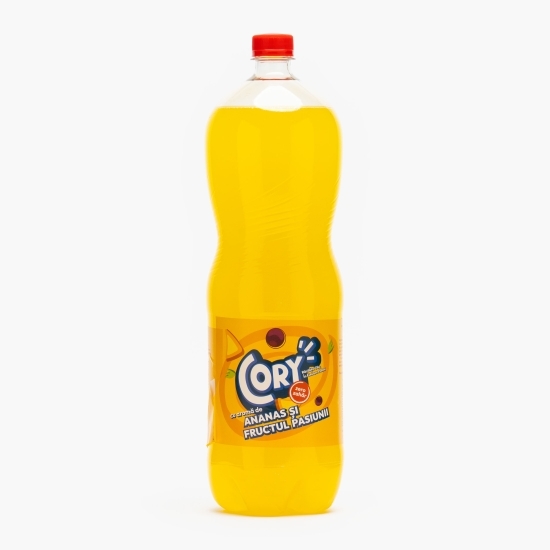 Băutură carbogazoasă ananas și fructul pasiunii 2l