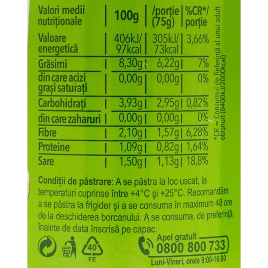 Zacuscă cu ciuperci 300g
