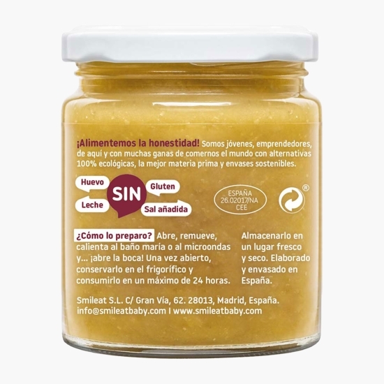Piure eco de legume cu vițel si ulei măsline +6 luni, 230g