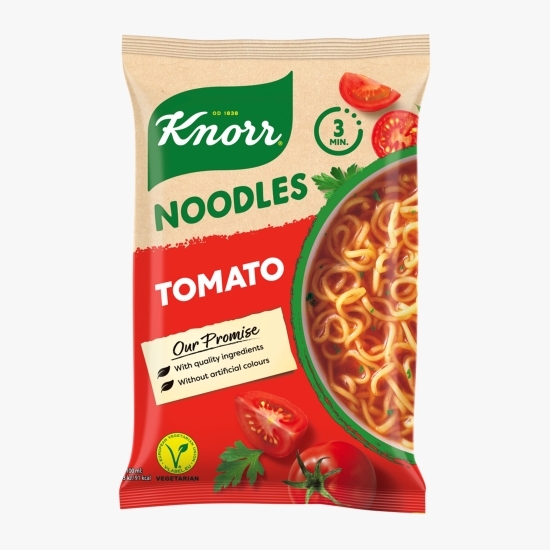 Supă instant noodles cu roșii 65g