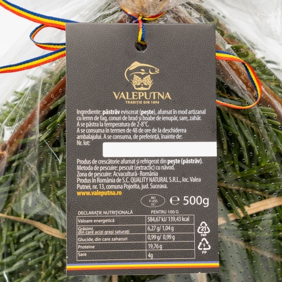 Cobză din păstrăv afumat 500g