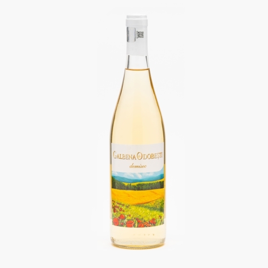 Vin alb demisec, 11.5%, 0.75l