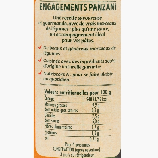 Sos de roșii cu legume 400g