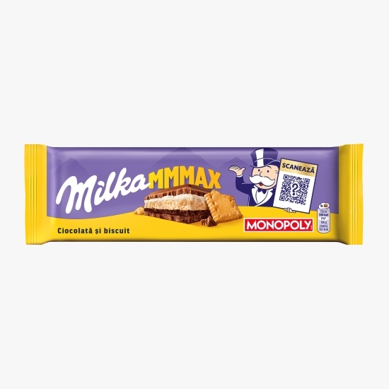 Ciocolată cu biscuit Mmmax 300g