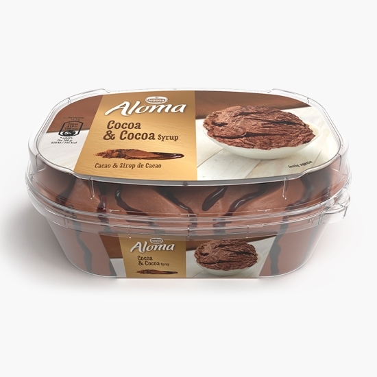 Înghețată de cacao cu sirop de cacao 0.9l