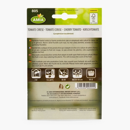 Semințe tomate cireșe 0.7g