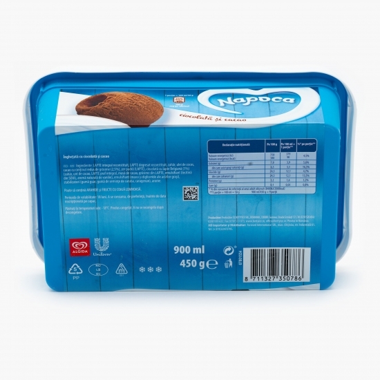 Înghețată cu ciocolată și cacao 450g